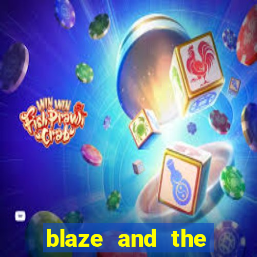 blaze and the monster machines logo font